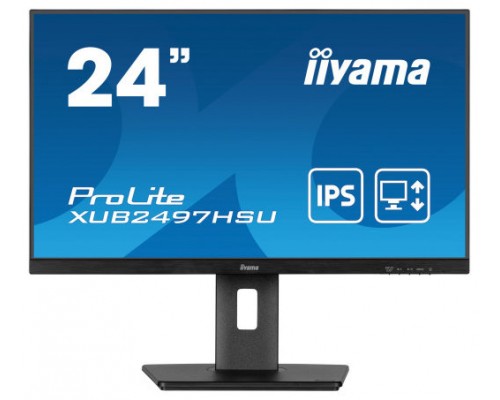 IIYAMA PANTALLA 24" IPS CON SOPORTE REGULABLE EN ALTURA Y FRECUENCIA DE ACTUALIZACIÓN DE 100HZ (Espera 4 dias)