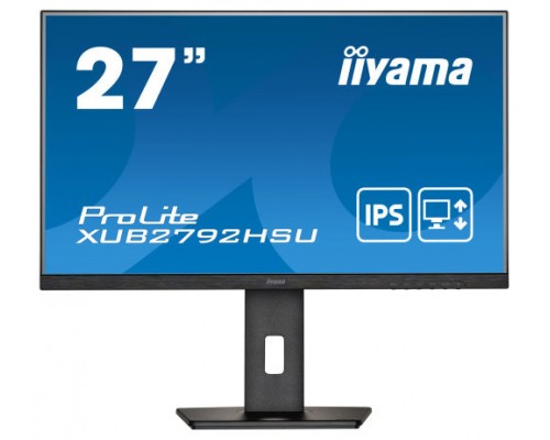 iiyama ProLite XUB2792HSU-B5 LED display 68,6 cm (27") 1920 x 1080 Pixeles Full HD Negro (Espera 4 dias)